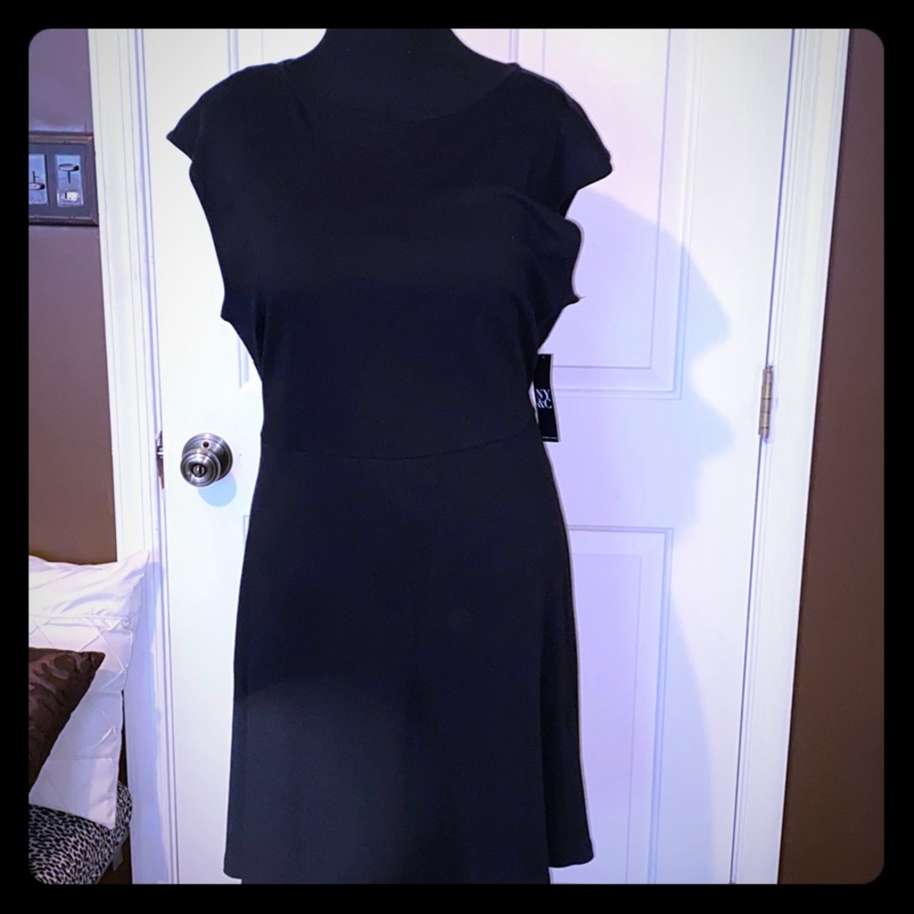 NWT. XXL black dress